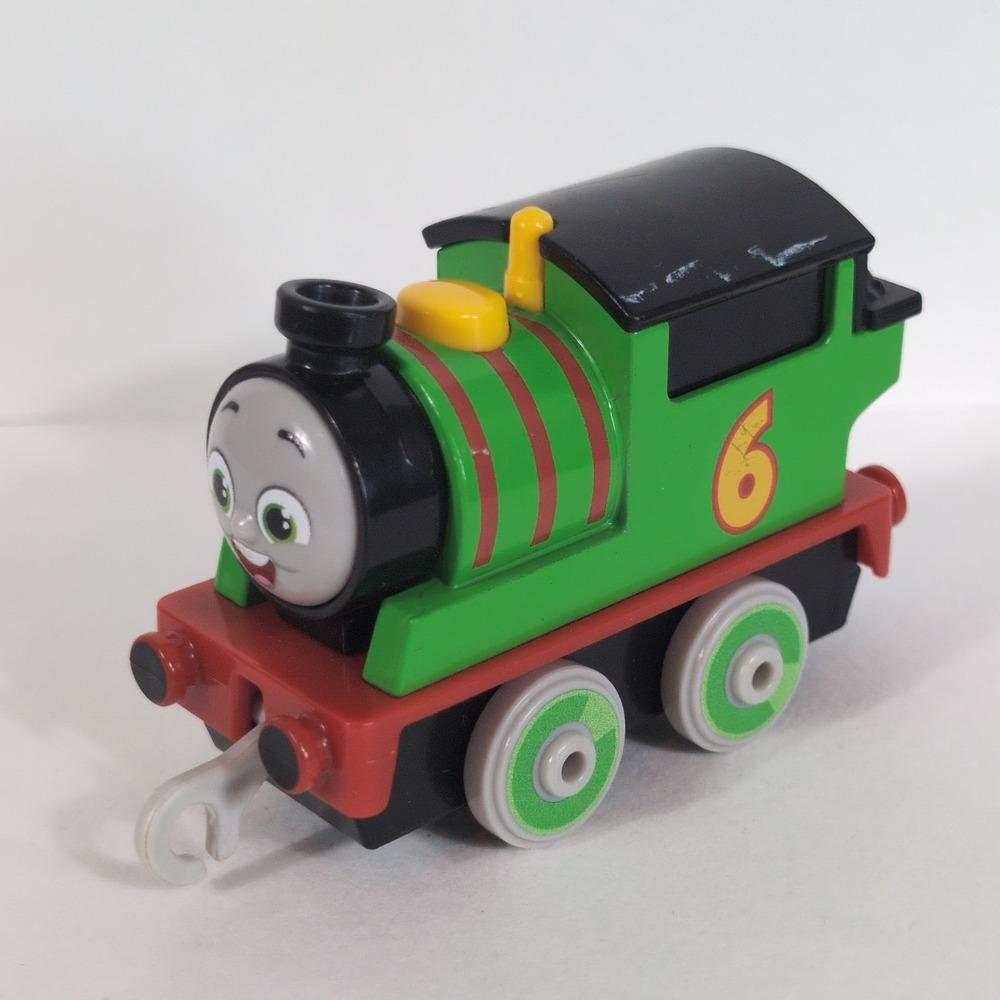 Thomas and Friends All Engines Go Percy Push Along Diecast Train HBY22 Green